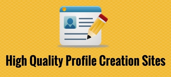 High PR Profile Creation Sites